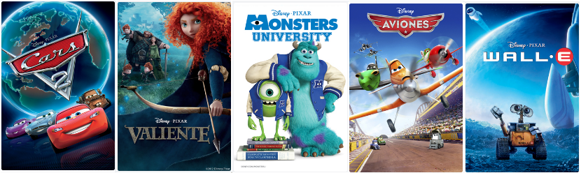 Box-Set DISNEY-PIXAR 15 Peliculas